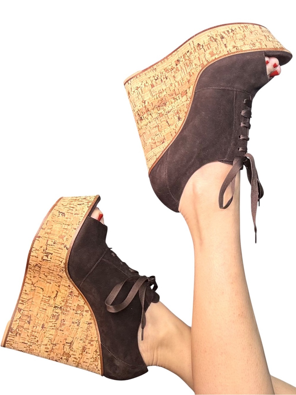 Gianvito Rossi platform wedge sandals